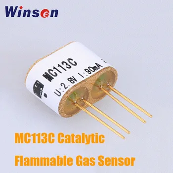10ШТ Winsen MC113C Каталитичен Сензор за горими газове е Добра чувствителност към метану в широк диапазон-Дълъг срок на експлоатация