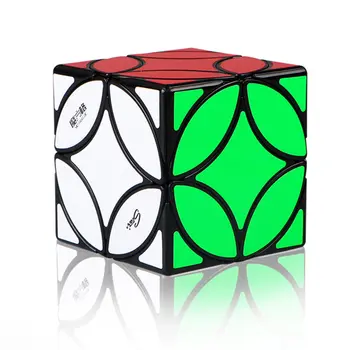[ECube] QiYi Медна Монета Магически Куб Странна Форма Древен mofangge Забавен Магистралата Куб Пъзел Развитие Играчка за Деца