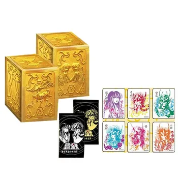 Saint Seiya Колекция От Карти Игра Букви Карти Игра На Дъска За Гладене Играчки За Деца На Семейството Коледен Подарък